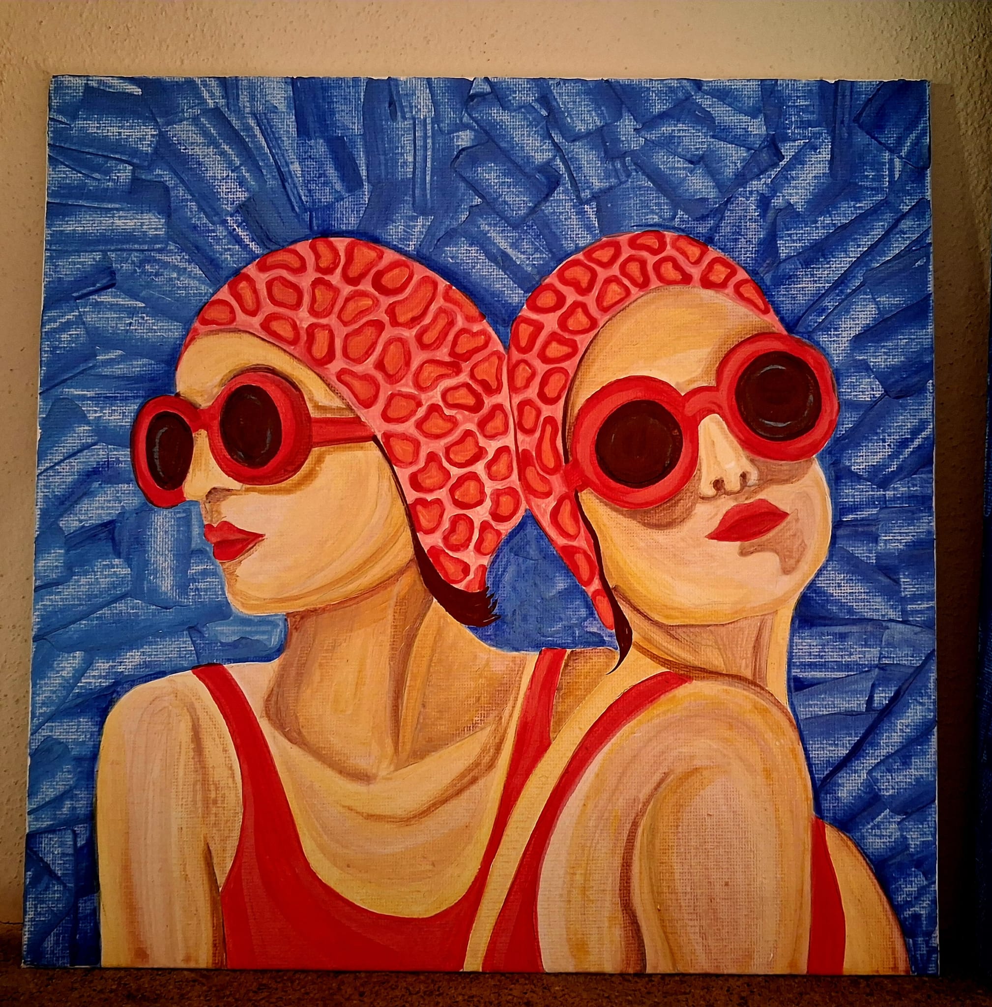 Laboratorio pop art Santa Croce sull'Arno - dipinto pop art realizzato dai corsisti del Circolo Gori