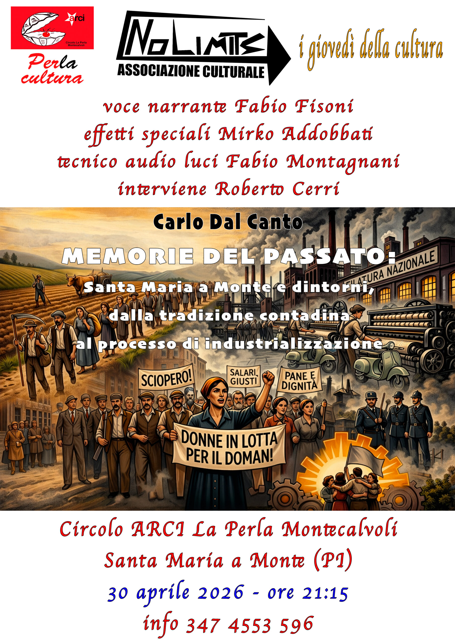 Progetti No Limits APS - Memorie del Passato &mdash; conferenza storica