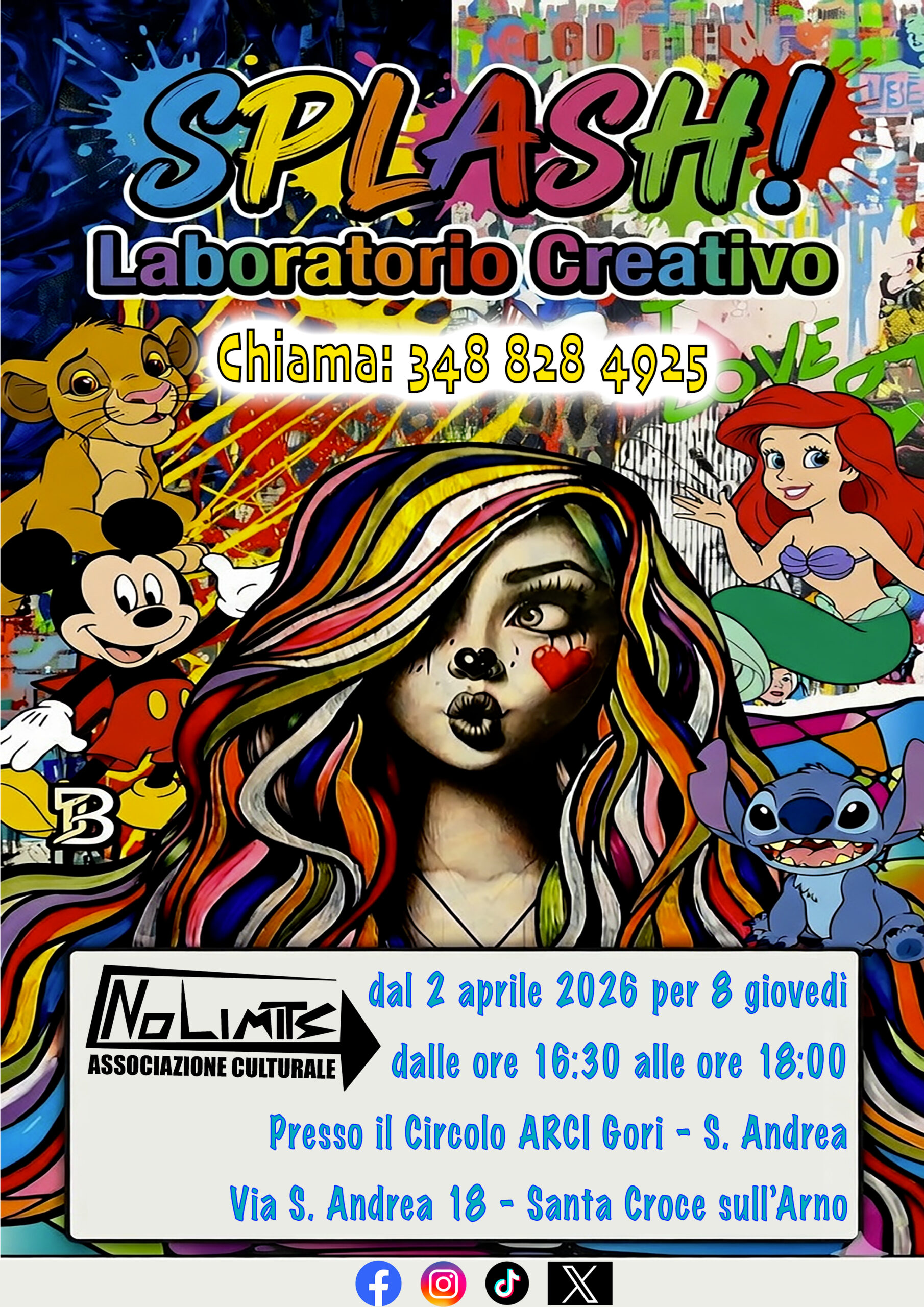 Progetti No Limits APS - Splash! &mdash; Laboratorio Creativo